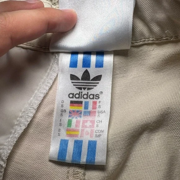 Adidas Men's Khaki Cargo Pants - Picture 5 of 6